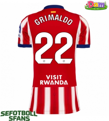 Atletico Madrid Alejandro Grimaldo #22 Hemmatröja Kvinnor 2026-27 Kortärmad